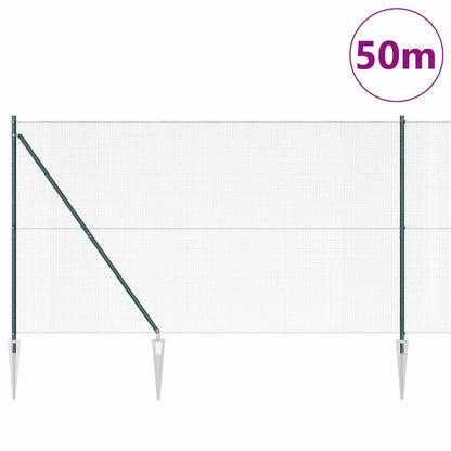 Welded Wire Fence with Spikes 50 x 1.5 m (W x H)