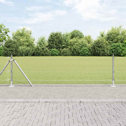 Welded Wire Fence with Concrete Base 10 x 0.6 m (W x H)