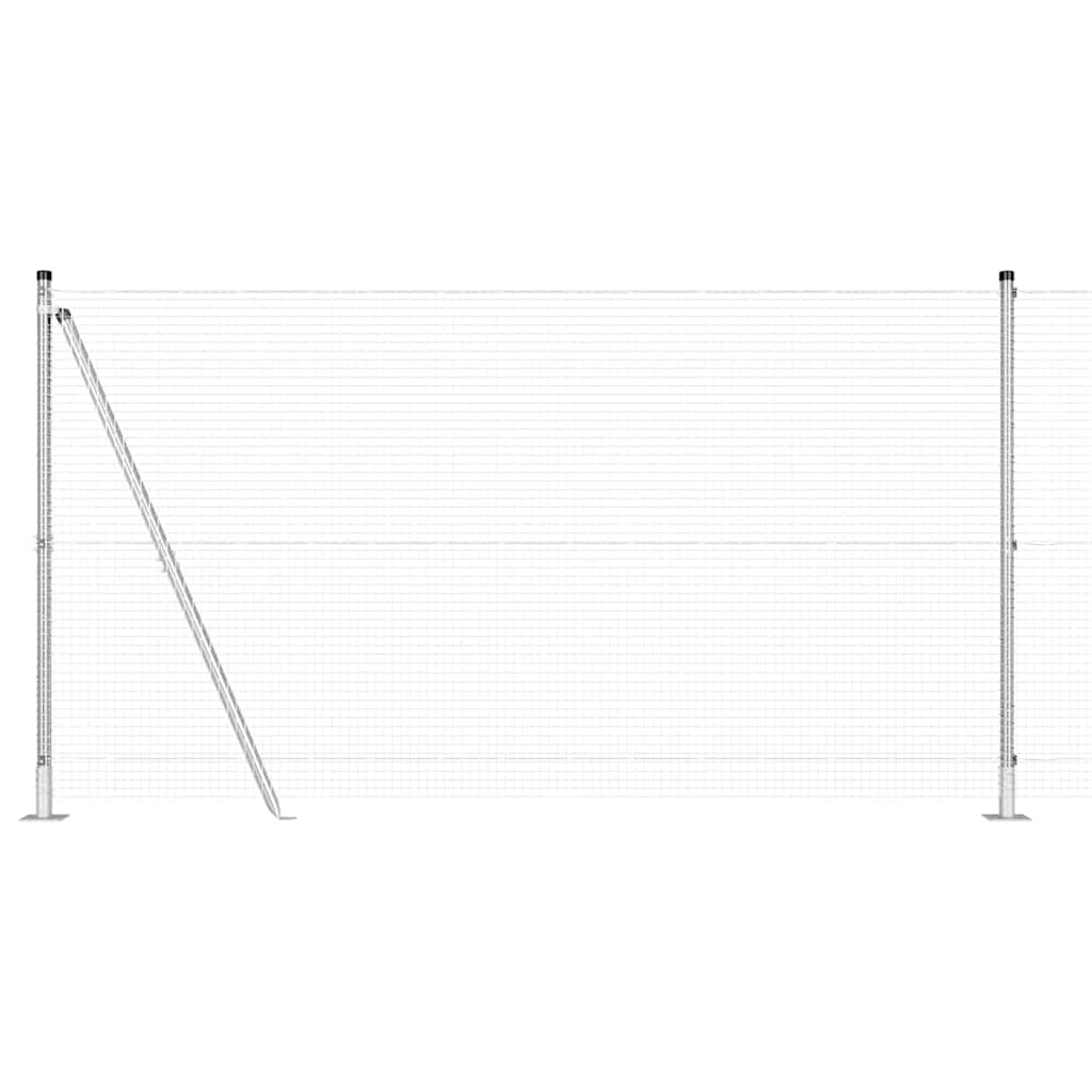 Welded Wire Fence with Concrete Base 10 x 1.2 m (W x H)