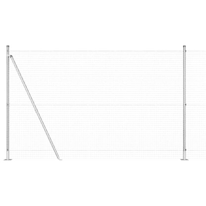 Welded Wire Fence with Concrete Base 10 x 1.6 m (W x H)
