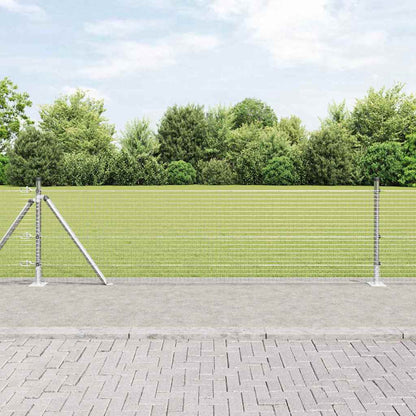 Fence Post Silver 25 x 0.4 m (25 x 25 mm mesh) Steel