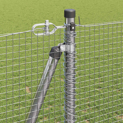 Fence Post Silver 25 x 1.2 m (16 x 16 mm mesh) Steel