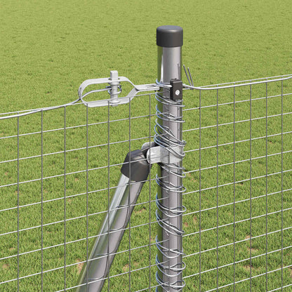 Welded Wire Fence with Concrete Base 25 x 1.6 m (W x H)