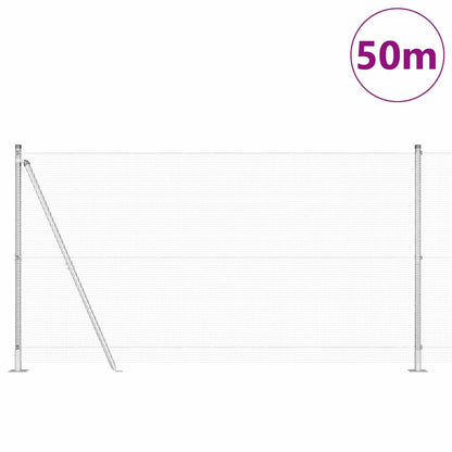 Welded Wire Fence with Concrete Base 50 x 1.2 m (W x H)