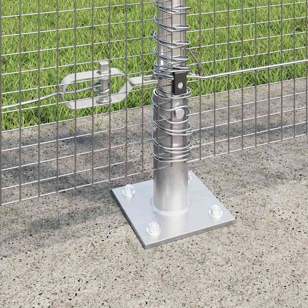 Fence Post Silver 50 x 1.2 m (16 x 16 mm mesh) Steel