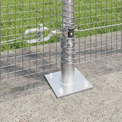Fence Post Silver 50 x 1.2 m (16 x 16 mm mesh) Steel