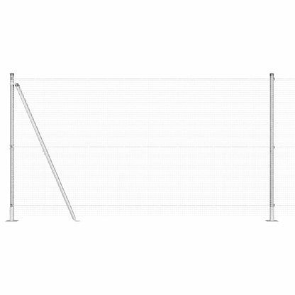 Fence Post Silver 50 x 1.2 m (16 x 16 mm mesh) Steel