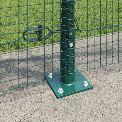 Welded Wire Fence with Concrete Base 10 x 1 m (W x H)
