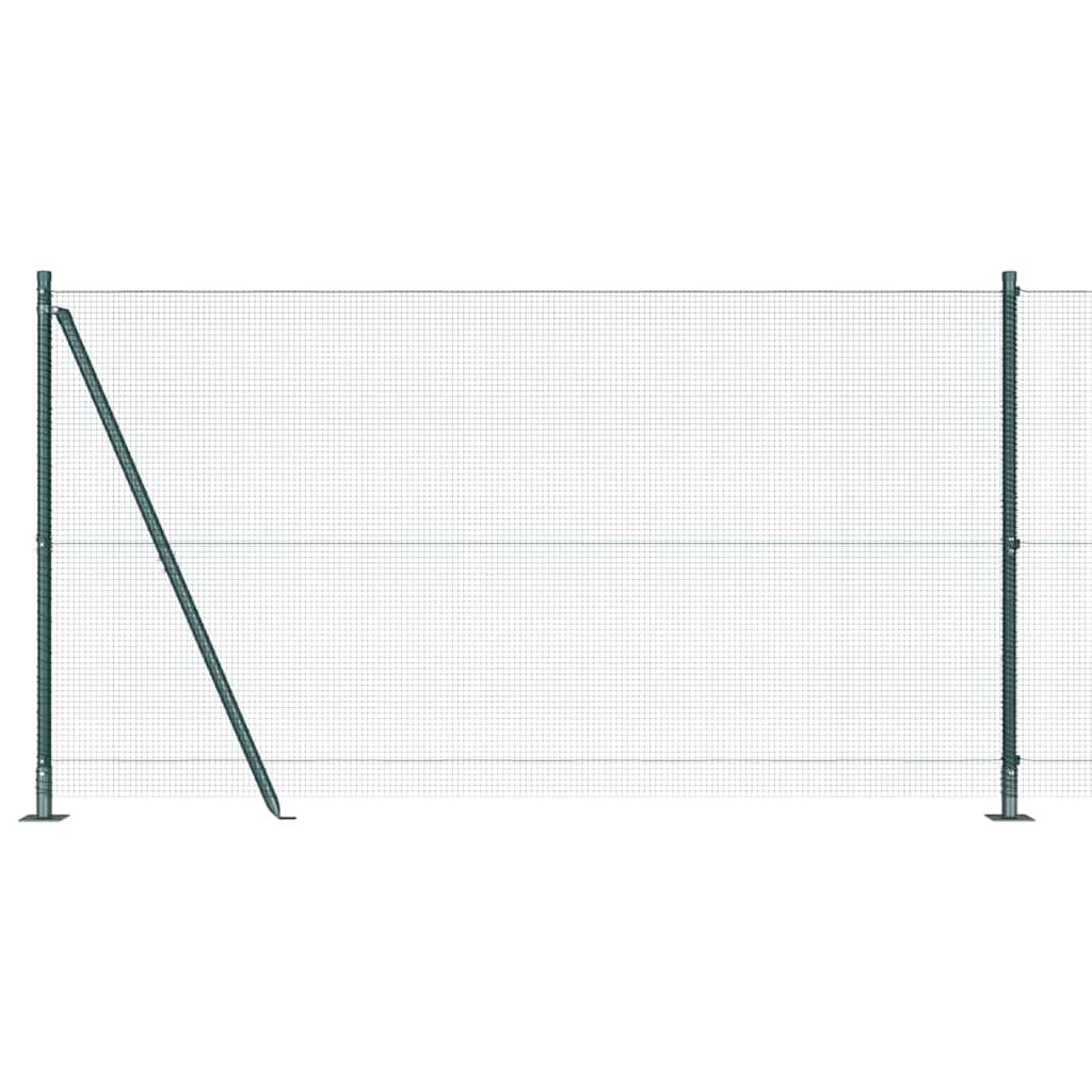 Welded Wire Fence with Concrete Base 10 x 1.2 m (W x H)