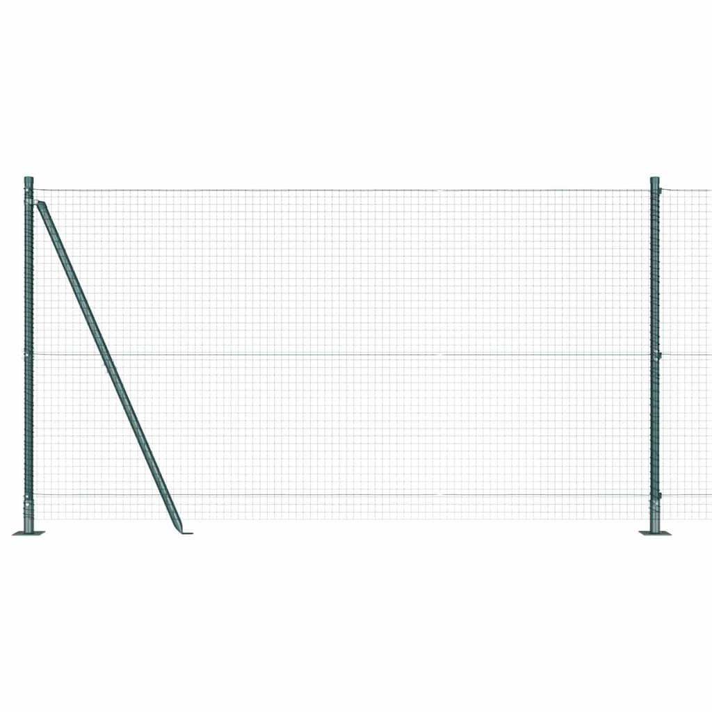 Welded Wire Fence with Concrete Base 10 x 1.2 m (W x H)