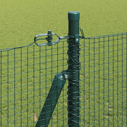 Fence Post Green 10 x 1.5 m (16 x 16 mm mesh) Steel and PVC