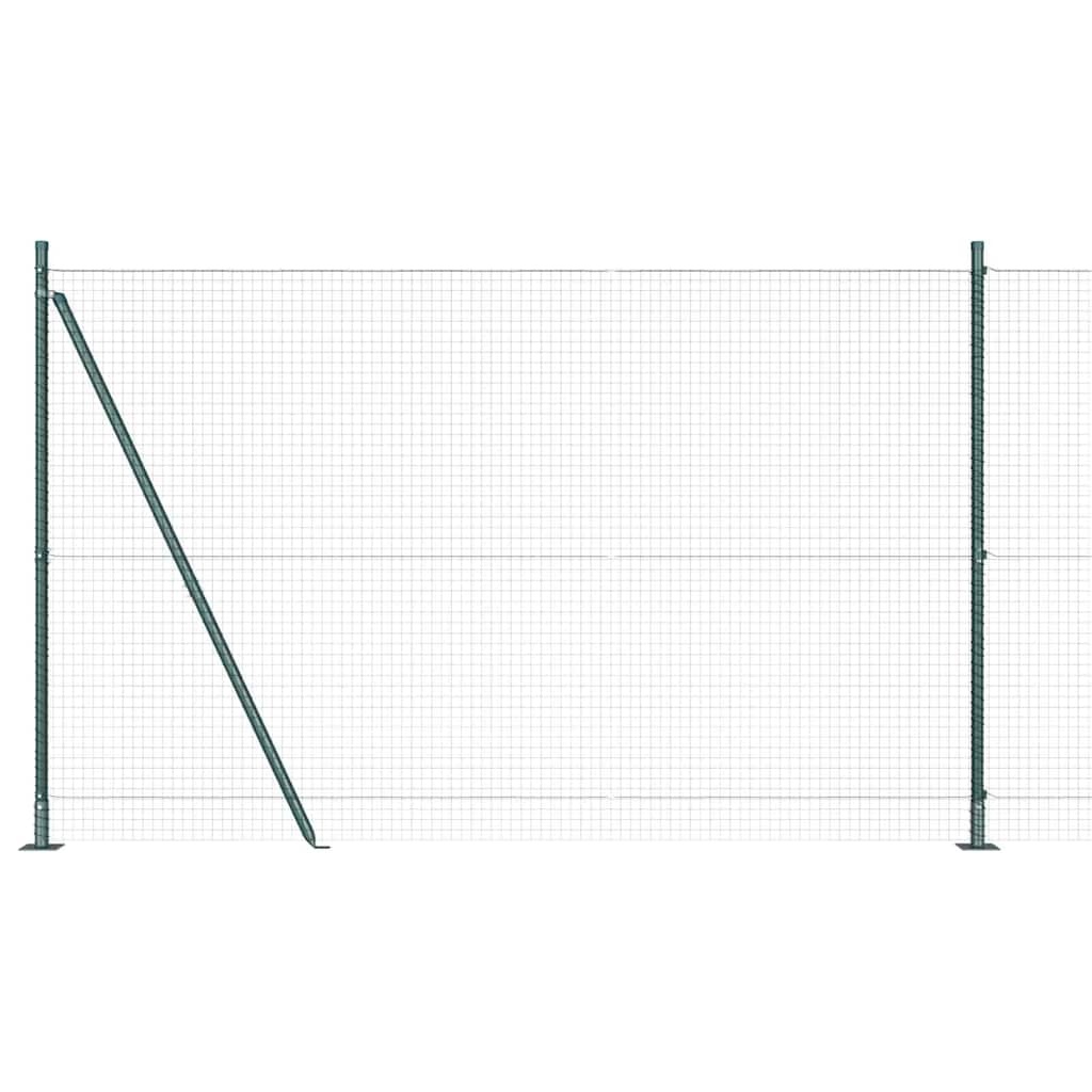 Welded Wire Fence with Concrete Base 10 x 1.5 m (W x H)