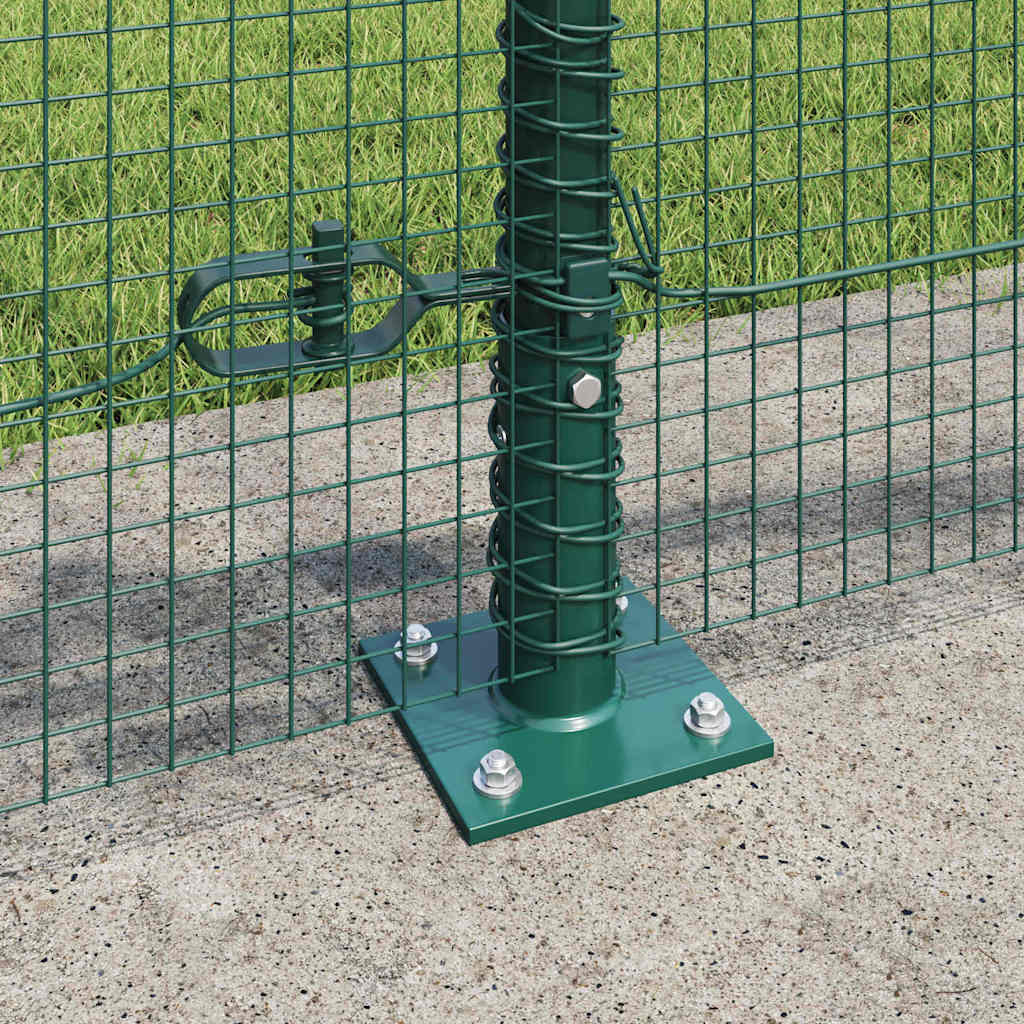 Fence Post Green 25 x 0.5 m (16 x 16 mm mesh) Steel