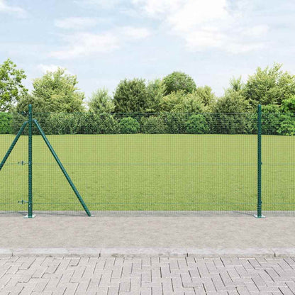 Fence Post Green 25 x 1 m (19 x 19 mm mesh) Steel