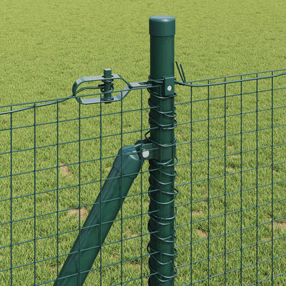 Welded Wire Fence with Concrete Base 25 x 1 m (W x H)