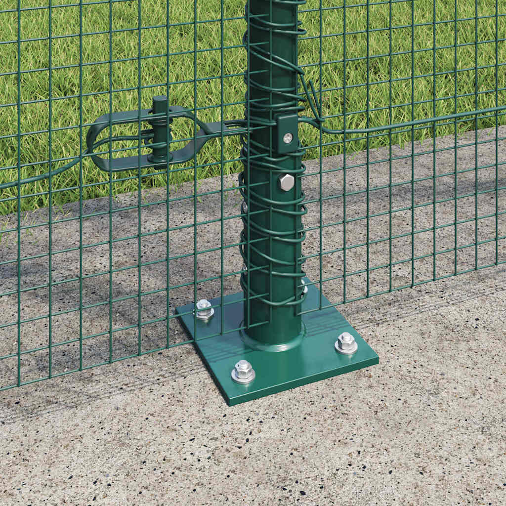 Welded Wire Fence with Concrete Base 25 x 1.6 m (W x H)