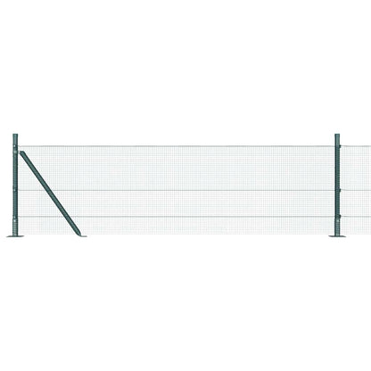 Fence Post Green 50 x 0.6 m (12 x 12 mm mesh) Steel and PVC