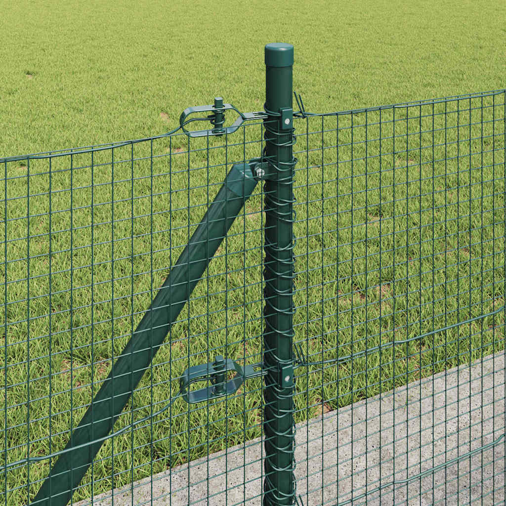 Fence Post Green 50 x 0.6 m (19 x 19 mm mesh) Steel and PVC