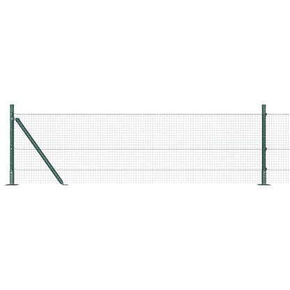 Fence Post Green 50 x 0.6 m (19 x 19 mm mesh) Steel and PVC