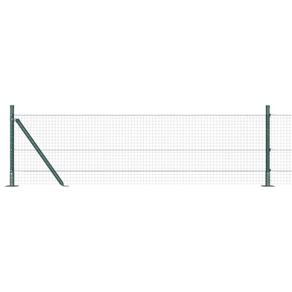 Fence Post Green 50 x 0.6 m (25 x 25 mm mesh) Steel and PVC