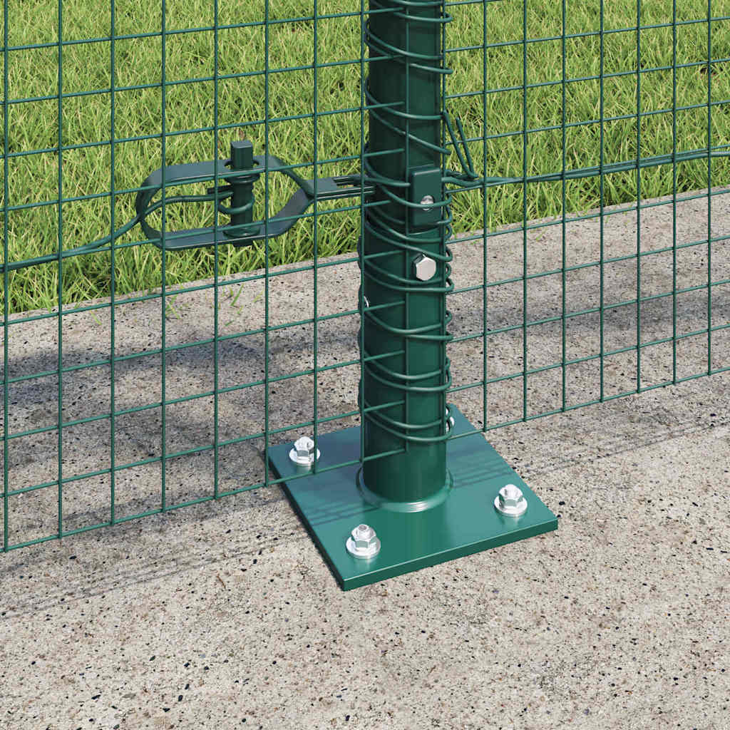 Welded Wire Fence with Concrete Base 100 x 0.8 m (W x H)