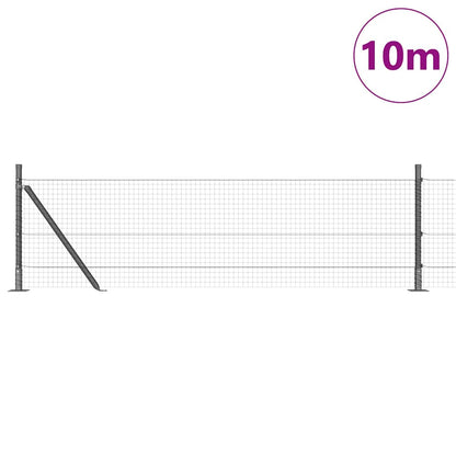 Fence Post Grey 10 x 0.5 m (25 x 25 mm mesh) Steel