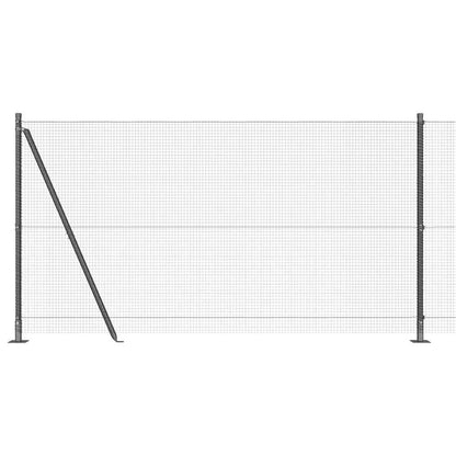 Welded Wire Fence with Concrete Base 10 x 1.2 m (W x H)