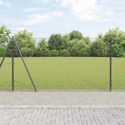 Welded Wire Fence with Concrete Base 50 x 1.2 m (W x H)
