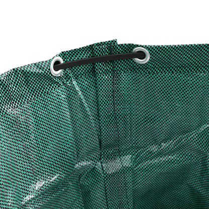 Garden Waste Bags 12 pcs Green 66 x 66 x 83.5 cm Polypropylene