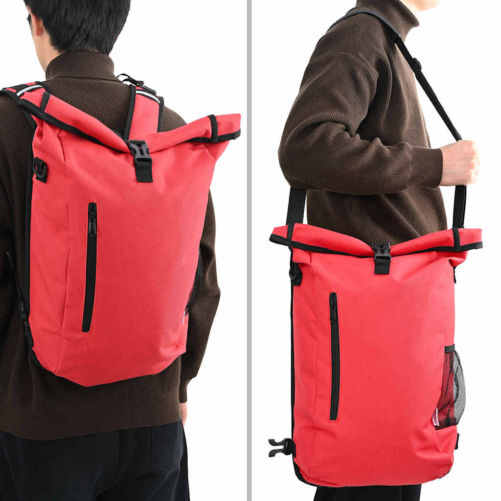 Bicycle Bag Red 31 x 13 x 58 cm Polyester