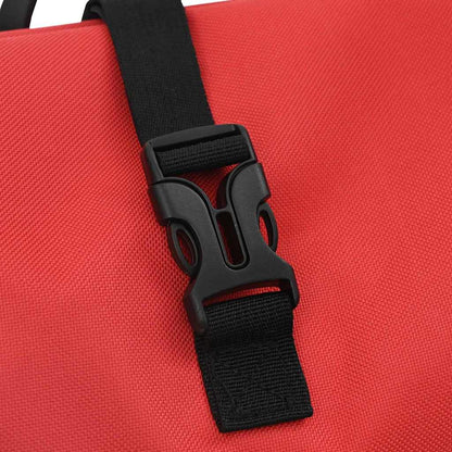 Bicycle Bag Red 34 x 16 x 59 cm Polyester