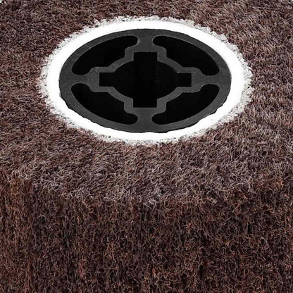 Sanding Rollers 3 pcs Brown 12 x 12 x 10 cm Synthetic Fibre