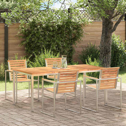 DiningTable Brown 180 x 90 x 75 cm Solid Teak Wood