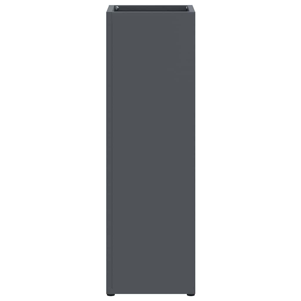 Umbrella Stand Anthracite 15.5 x 15.5 x 49 cm Steel