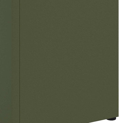 Umbrella Stand with Storage Olive 15.5 x 15.5 x 49 cm Metal