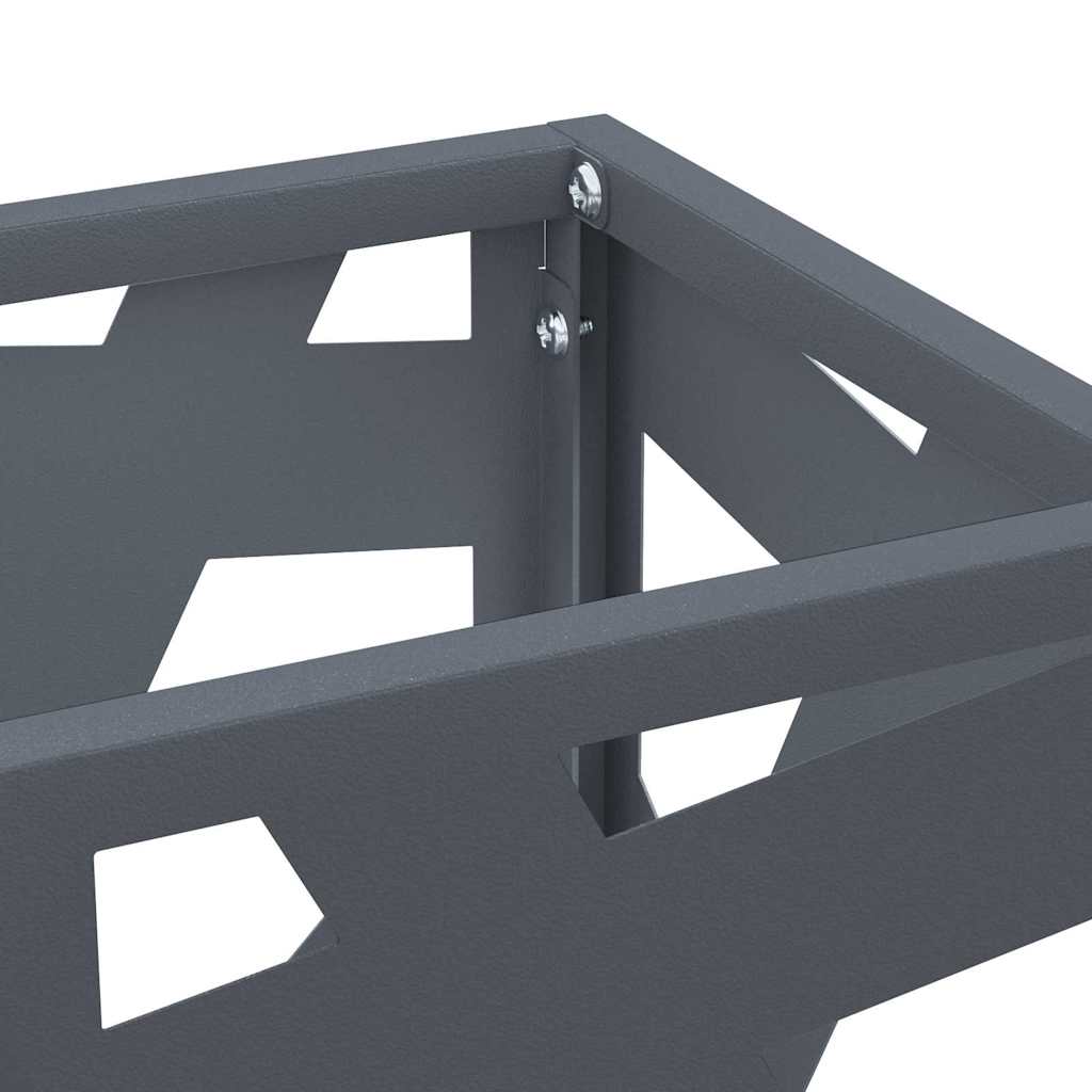 Umbrella Stand Anthracite 15.5 x 15.5 x 49 cm Metal