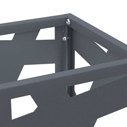 Umbrella Stand Anthracite 15.5 x 15.5 x 49 cm Metal