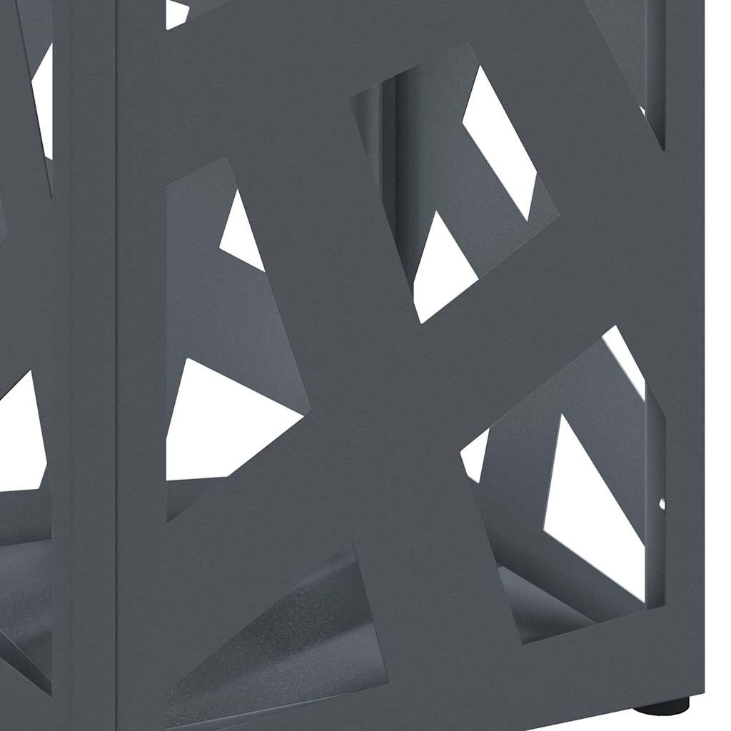 Umbrella Stand Anthracite 15.5 x 15.5 x 49 cm Metal