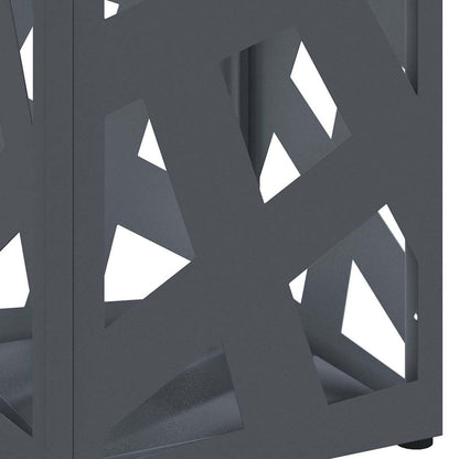 Umbrella Stand Anthracite 15.5 x 15.5 x 49 cm Metal