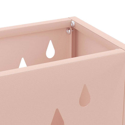 Umbrella Stand Pink 28 x 12 x 41 cm Steel