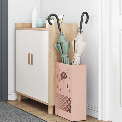 Umbrella Stand Pink 28 x 12 x 41 cm Steel