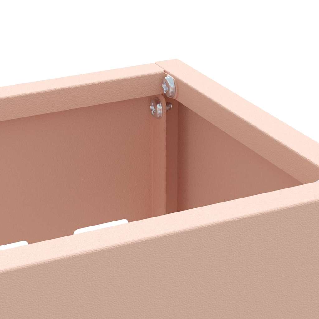 Umbrella Stand Pink 28 x 12 x 41 cm Steel