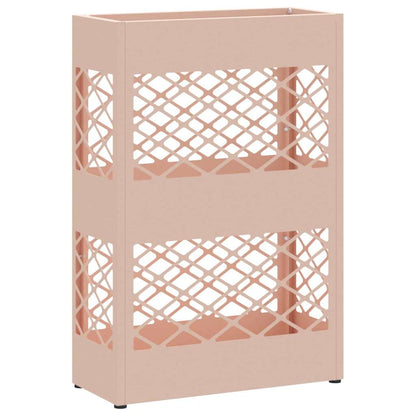 Umbrella Stand Pink 28 x 12 x 41 cm Steel