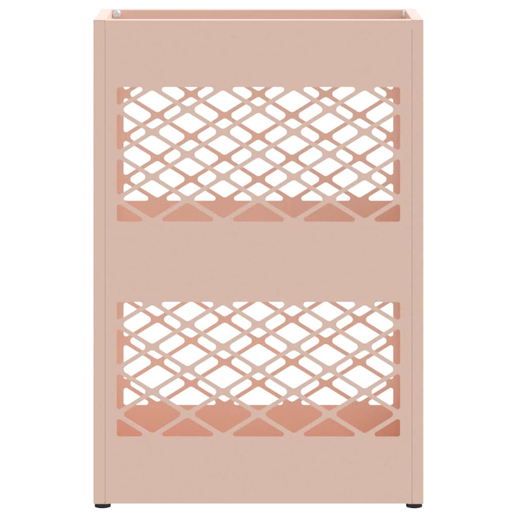 Umbrella Stand Pink 28 x 12 x 41 cm Steel