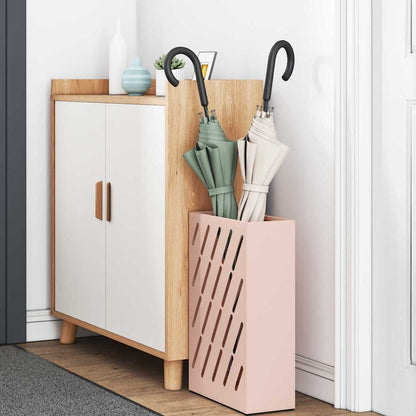 Umbrella Stand Pink 28 x 12 x 41 cm Steel