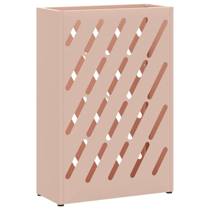 Umbrella Stand Pink 28 x 12 x 41 cm Steel