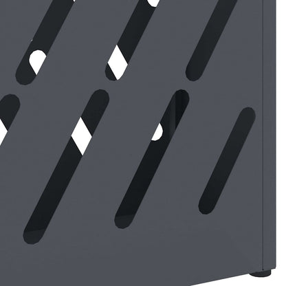 Umbrella Stand Anthracite 28 x 12 x 41 cm Steel