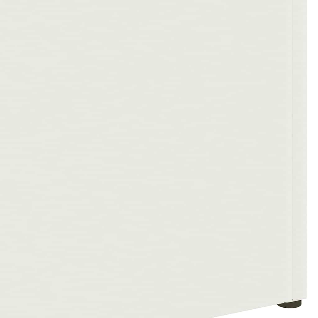 Umbrella Stand White 28 x 12 x 41 cm Steel