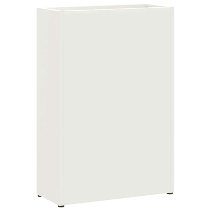 Umbrella Stand White 28 x 12 x 41 cm Steel