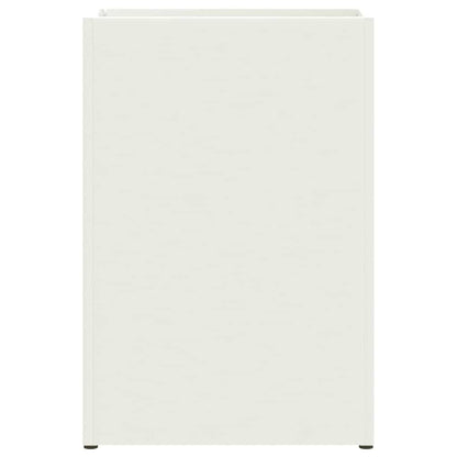Umbrella Stand White 28 x 12 x 41 cm Steel